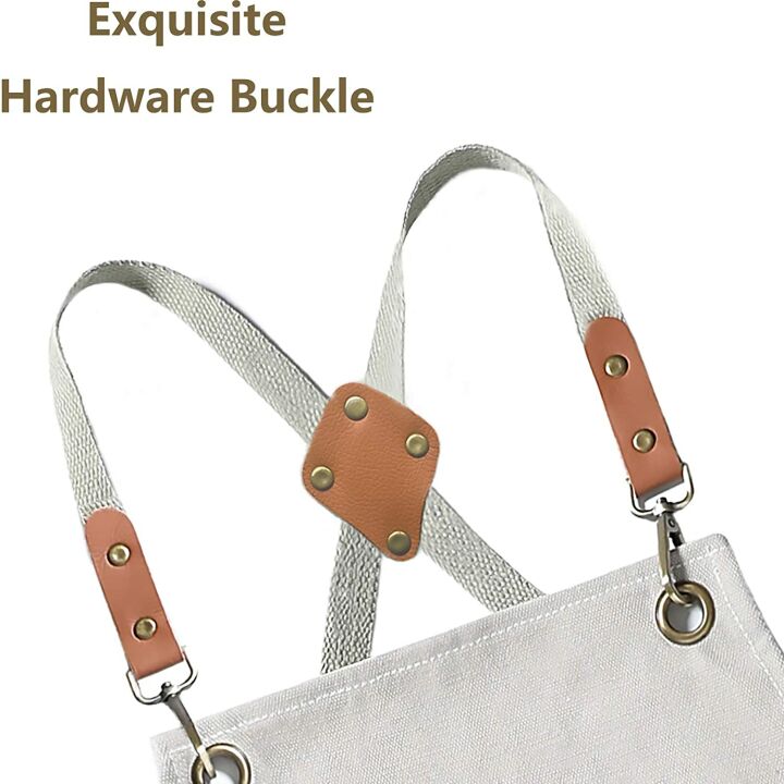 AFUN Heavy Duty Chef Apron - Adjustable & Pocketed