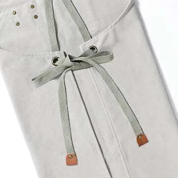 AFUN Heavy Duty Chef Apron - Adjustable & Pocketed