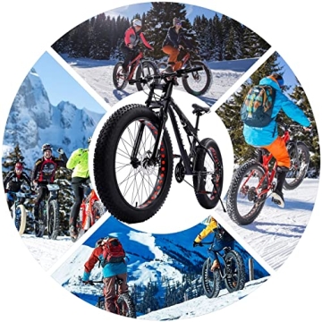 NENAGGE Fat Tire Mountain Bike for All Terrain Adventures