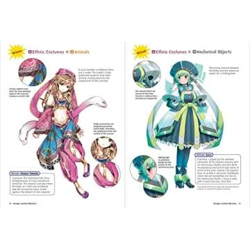 Fantasy Costumes for Manga, Anime & Cosplay: A Drawing Guide and Sourcebook (With over 1100 color illustrations)