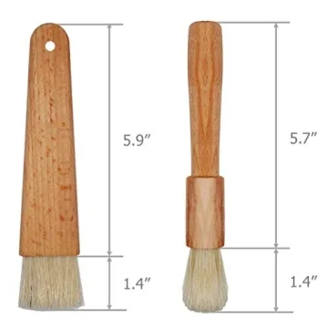 Exceliy Pastry Brushes Set for Basting and Baking Tools