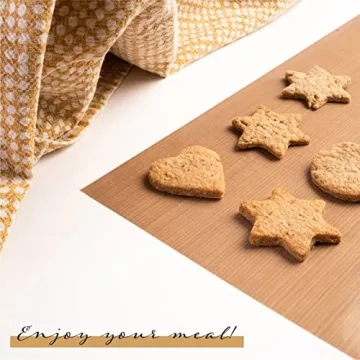 GOURMEO Nonstick Baking Sheets Set - Heat Resistant & Reusable