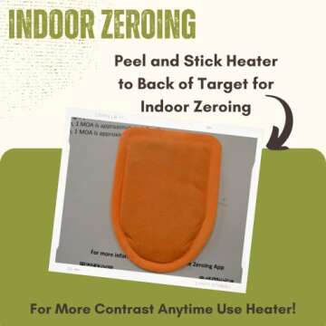 IR.Tools Upright Thermal Target, Outdoor/Indoor Thermal Targets to Sight in Your Thermal Scope, No Angle Needed