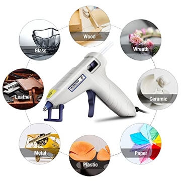 WORKPRO Mini Hot Glue Gun Kit for Crafts and DIY