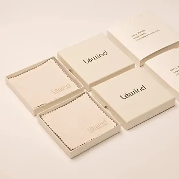 Léwind Herringbone Chain Necklace for Women - 18K Gold Plated