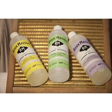 Roux Maison All Natural Stain Remover + Odor Eliminator, Environmentally Friendly + Hypoallergenic for Sensitive Skin and Stain Removal - Fragrance Free 8 oz