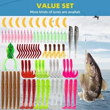 GOANDO Fishing Lures Kit with 302 Accessories for Every Angler