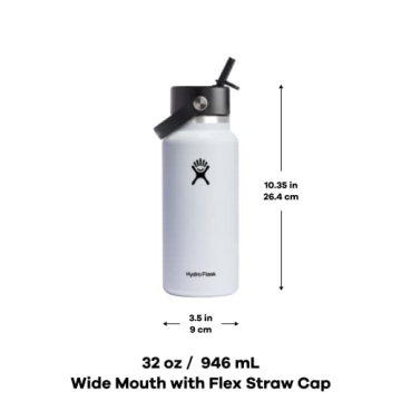 Hydro Flask Wide Flex Straw Cap Lupine - 32 Oz