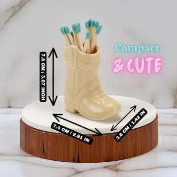 Stylish Cowboy Boot Match Holder for Home Decor