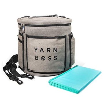 Yarn Boss Yarn Bag - Organize and travel with ease for yarn and knitting supplies