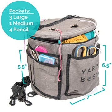 Yarn Boss Yarn Bag - Perfect Storage for Yarn Projects