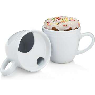 Best Morning Ever Mug - Donut & Coffee Cup