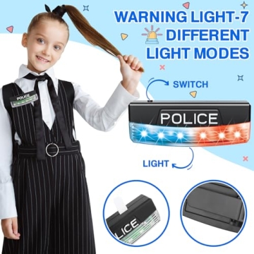 Quality Police Role Play Costume Set for Kids