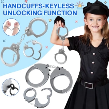 Quality Police Role Play Costume Set for Kids