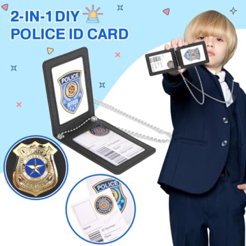 Quality Police Role Play Costume Set for Kids