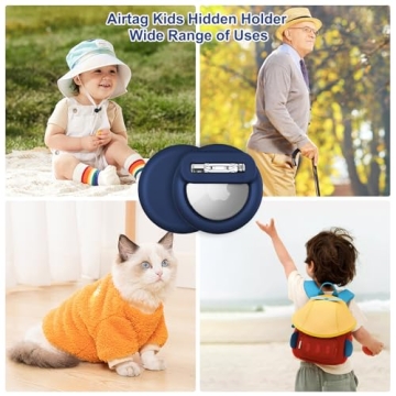 Kids AirTag Holder Pack - Secure Tracking Cases for Safety