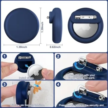 Kids AirTag Holder Pack - Secure Tracking Cases for Safety