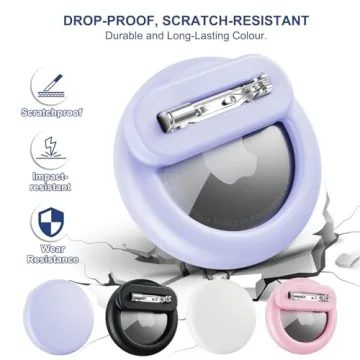 Kids AirTag Holder Pack - Secure Tracking Cases for Safety