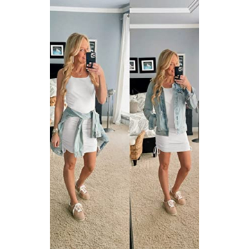 Wenrine Women Sleeveless Bodycon Mini Dress for All Occasions