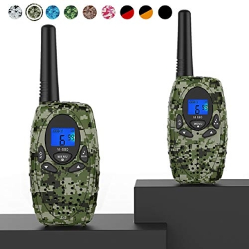 Topsung M880 Walkie Talkies for Camping and Family Fun
