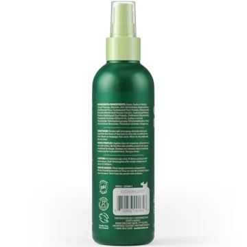 Earth Rated Dog Deodorizing Spray, Conditioning & Odor-Eliminating Dog Perfume, for All Coat Types, Refreshing White Tea & Basil Scent, 8 oz.