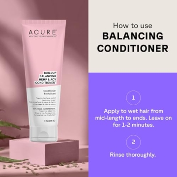 Acure Vegan Conditioner for Balanced Hair Care