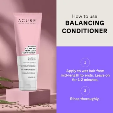 Acure Vegan Conditioner for Balanced Hair Care