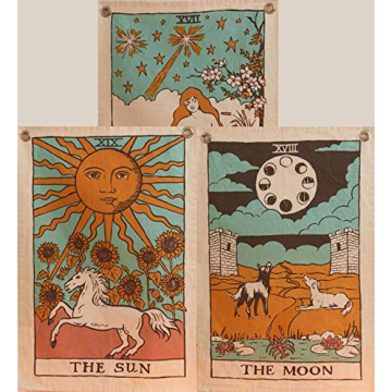 SheetKart Tarot Tapestries - Mystical Home Decor