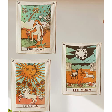 SheetKart Tarot Tapestries - Mystical Home Decor