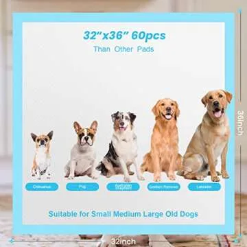 Extra Large Dog Pee Pads - Super Absorbent & Leak-Proof