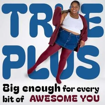 Silky Toes Women's Plus Size Opaque Microfiber Tights- 1 or 2 Pairs, Solid Colored (1-2, Wine New-1 Pair, numeric_1)