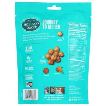 Saffron Road Falafel Crunchy Chickpea Snack - Vegan & Gluten Free