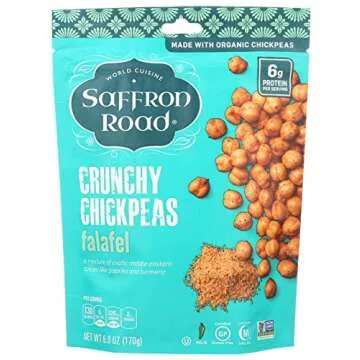 Saffron Road Falafel Chickpea Snack - Vegan & Gluten Free