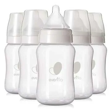 Evenflo Feeding Premium Proflo Venting Balance Plus Wide Neck Baby Bottles for Newborns - 9 Ounce (P...