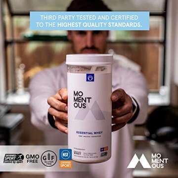 AbsoluteZero Grass-Fed Whey Protein Isolate, Gluten-Free, NSF Certified, All Day Essential Use Protein Powder Men and Women-Live Momentous (Chocolate) 24 count