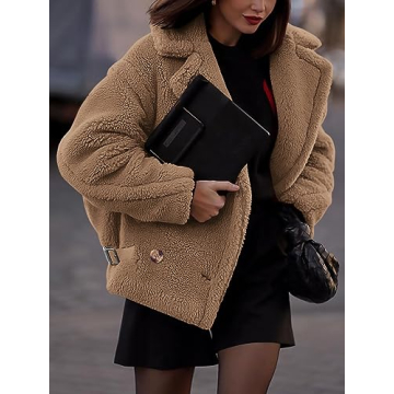 Stylish PRETTYGARDEN Sherpa Coat for Women | Winter Ready