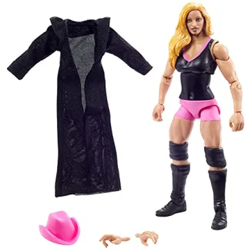WWE Trish Stratus Elite Collection Action Figure 6 in Posable Collectible Gift for Fans Ages 8 and U...