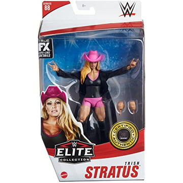 WWE Trish Stratus Elite Collectible Action Figure for Fans