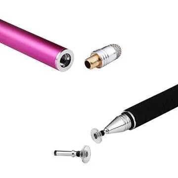 Mixoo 2-in-1 Precision Disc & Fiber Stylus for Touch Screens