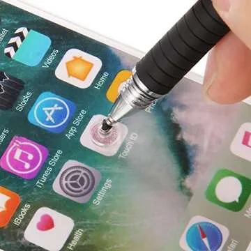 Mixoo 2-in-1 Precision Disc & Fiber Stylus for Touch Screens
