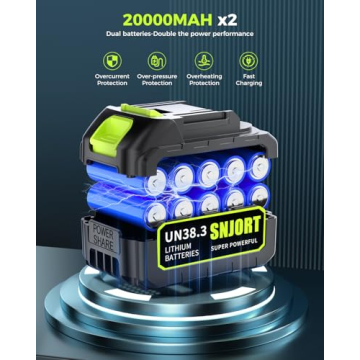 Powerful Cordless Leaf Blower Lightweight with Battery