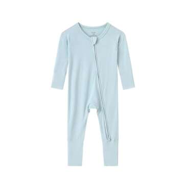 SUZEL Baby Bamboo Footless Pajamas For All Seasons
