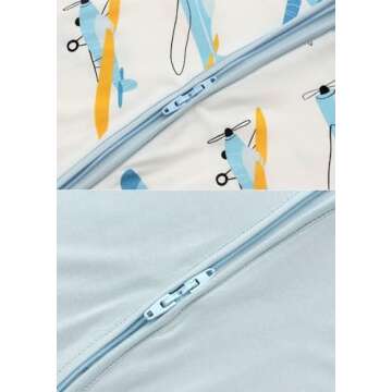 SUZEL Baby Bamboo Footless Pajamas For All Seasons