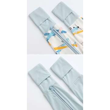 SUZEL Baby Bamboo Footless Pajamas For All Seasons