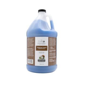 Coat Handler Undercoat Control deShedding Dog Shampoo - 1 Gallon - Natural, Safe & Highly Effective