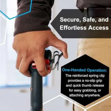 Nohlster Locking Tool Clip - Transform Your Tool Access