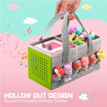 Seracle Felt Travel Case for Toniebox & Figurines