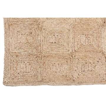 Fab Habitat Braided Neutral Area Rug - Soft Jute Style