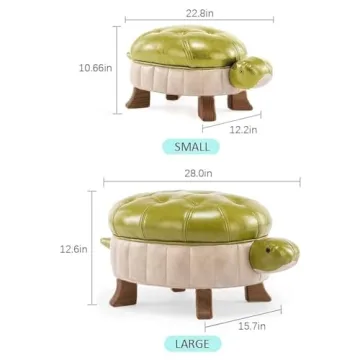 Kelendle Turtle Footstool Ottoman - Fun & Functional