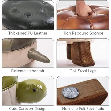 Kelendle Turtle Footstool Ottoman - Fun & Functional